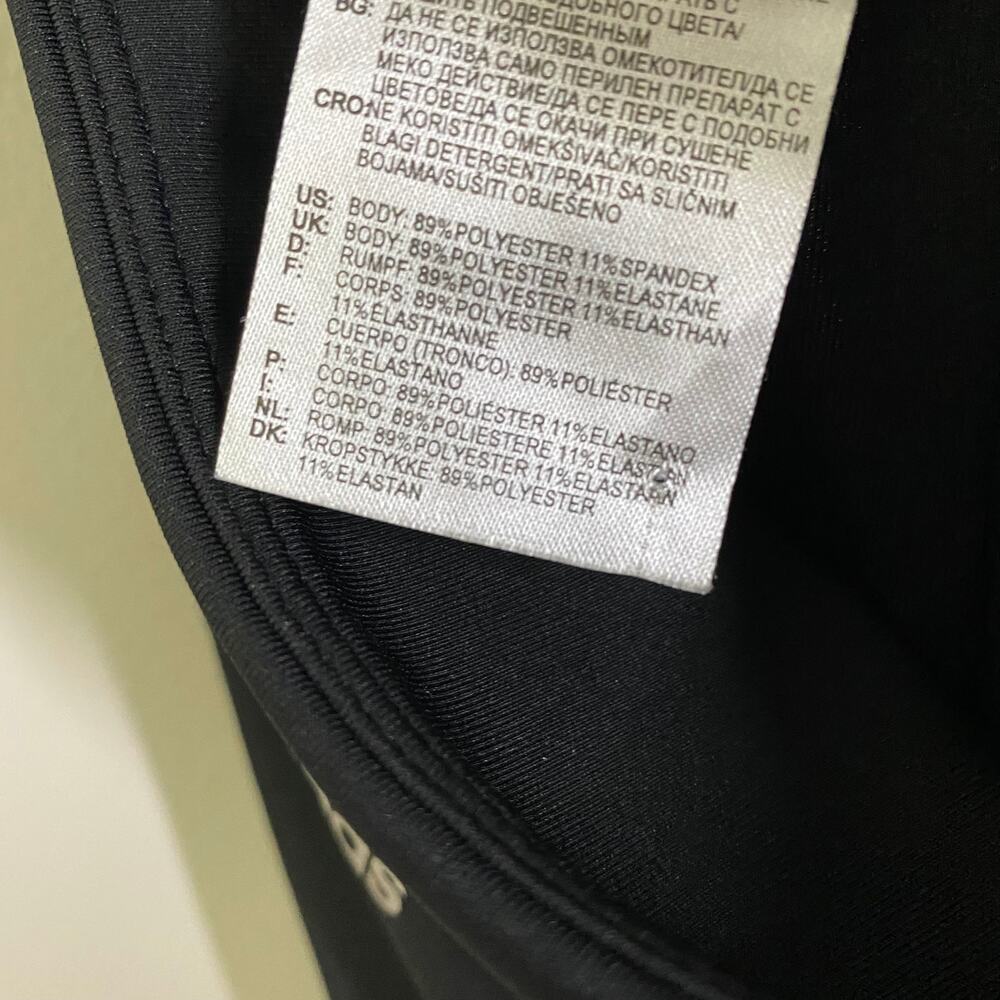 Adidas Solid Black Climalite Cropped Leggings Wom… - image 6